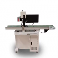 High Productive UV Laser Marking Machine with conveyor belt